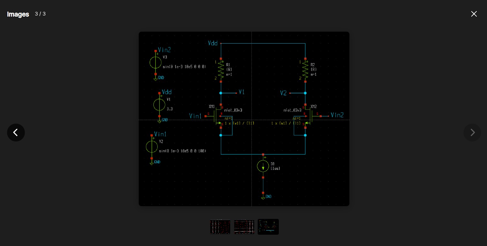Transient Netlist Image