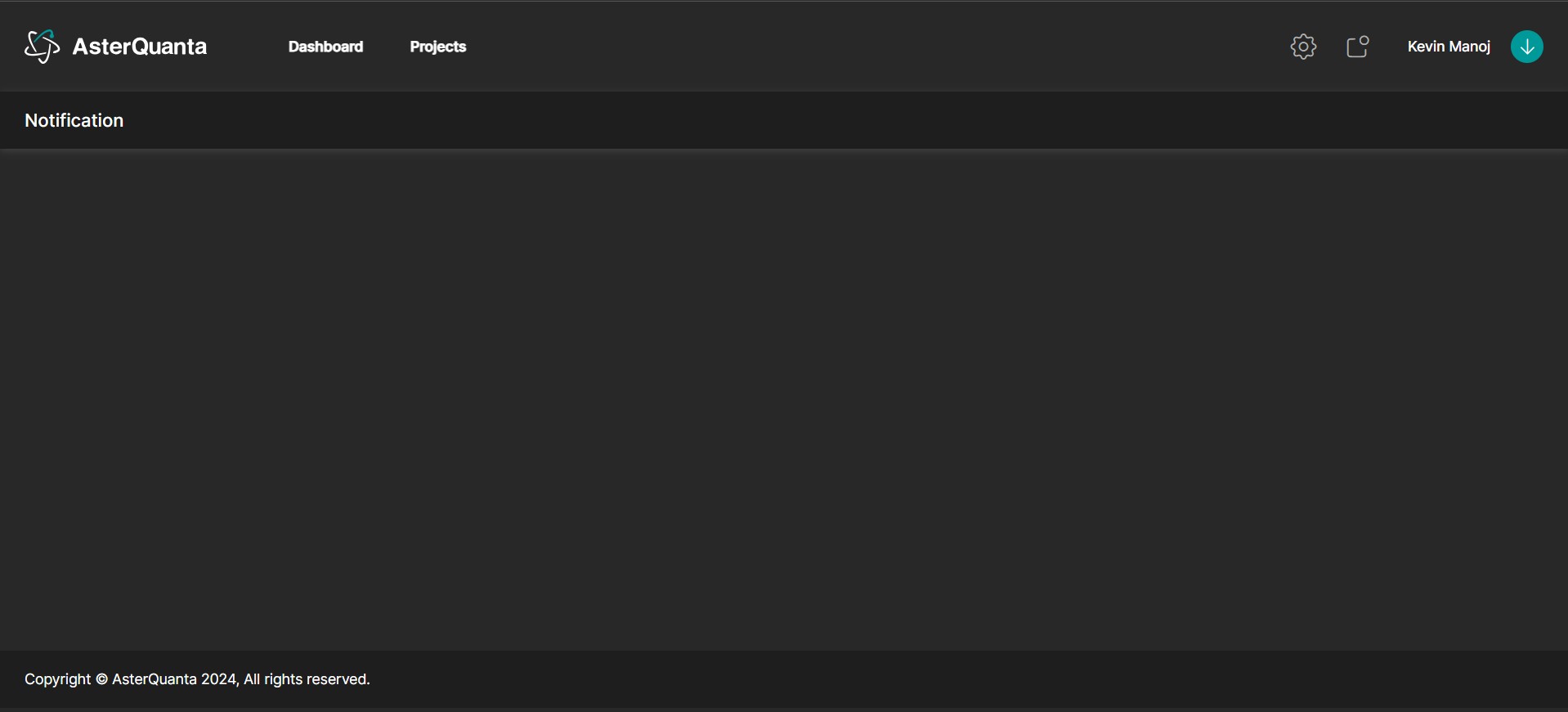 Notifications Page