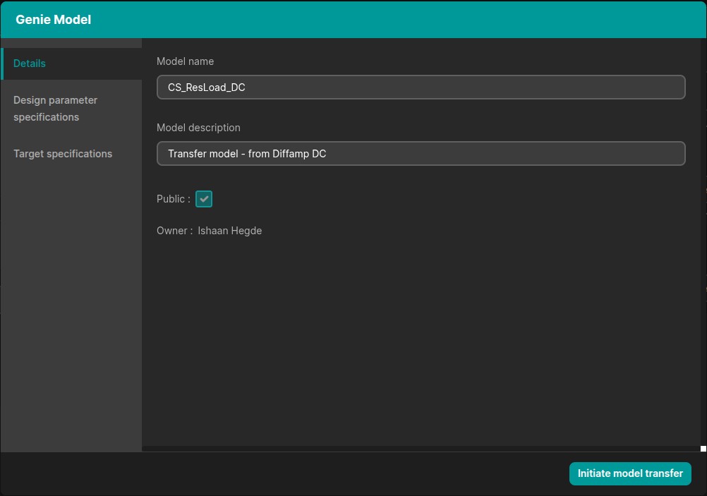 Create Target Model - Step 1